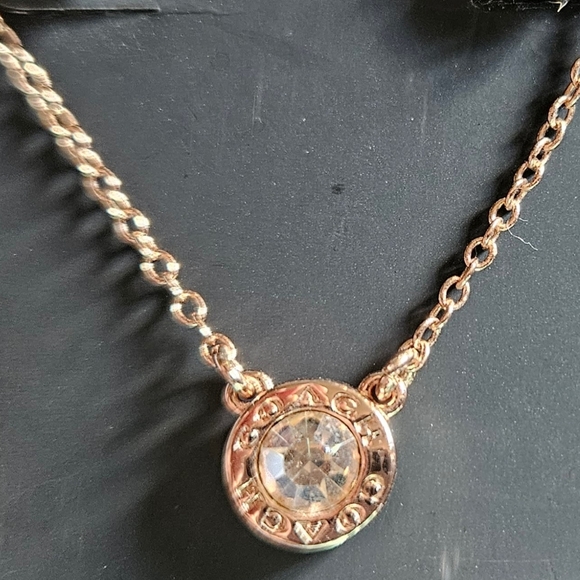 NEW! GOLDEN COACH NECKLACE WITH MATCHING EARRINGS ♡♡♡♡ - Picture 3 of 7